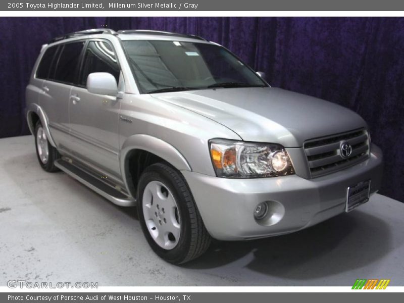 Millenium Silver Metallic / Gray 2005 Toyota Highlander Limited