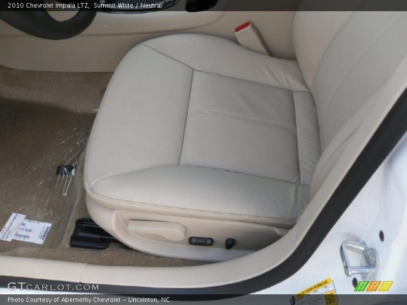 Summit White / Neutral 2010 Chevrolet Impala LTZ