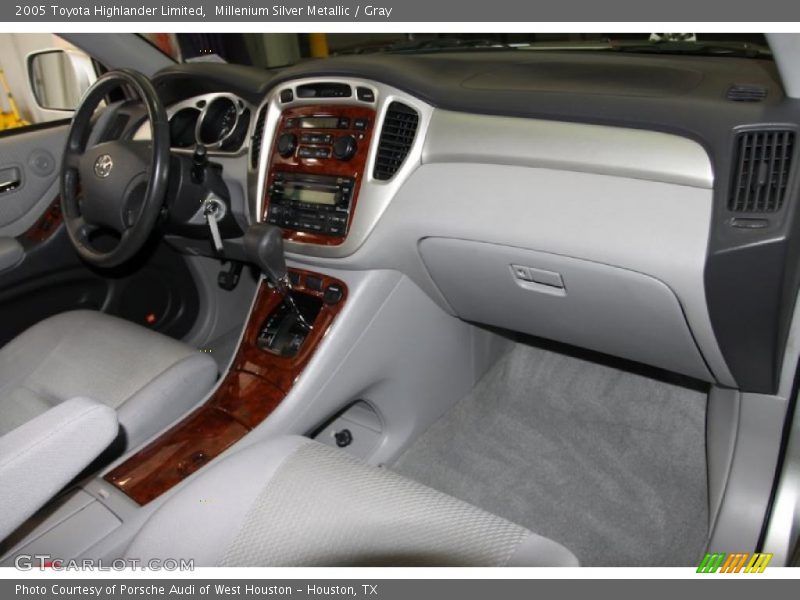 Millenium Silver Metallic / Gray 2005 Toyota Highlander Limited