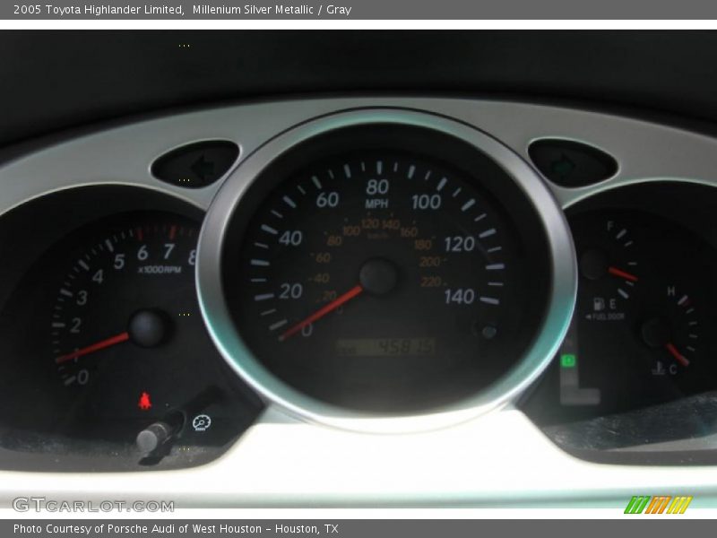 Millenium Silver Metallic / Gray 2005 Toyota Highlander Limited