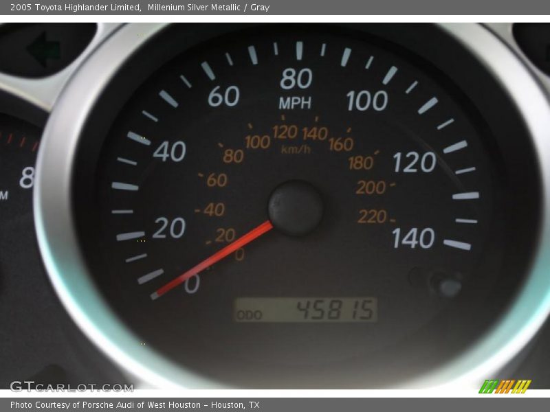Millenium Silver Metallic / Gray 2005 Toyota Highlander Limited