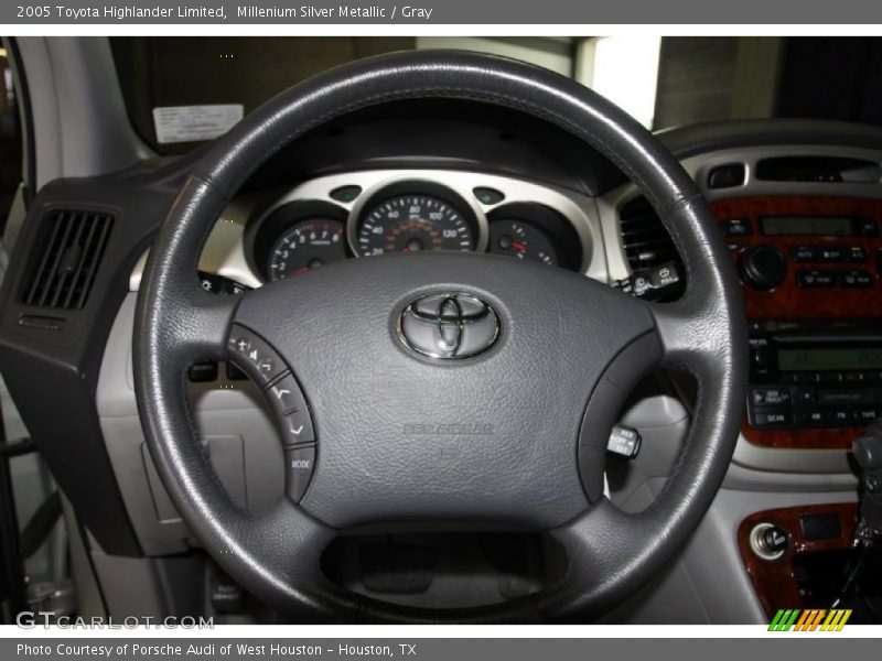 Millenium Silver Metallic / Gray 2005 Toyota Highlander Limited