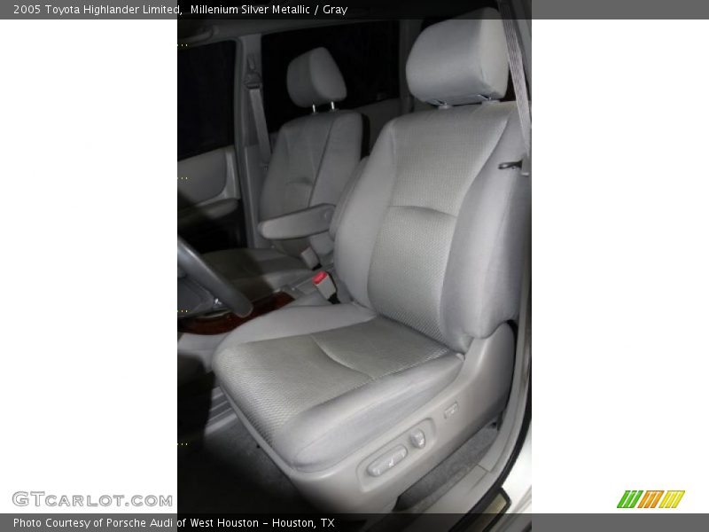 Millenium Silver Metallic / Gray 2005 Toyota Highlander Limited