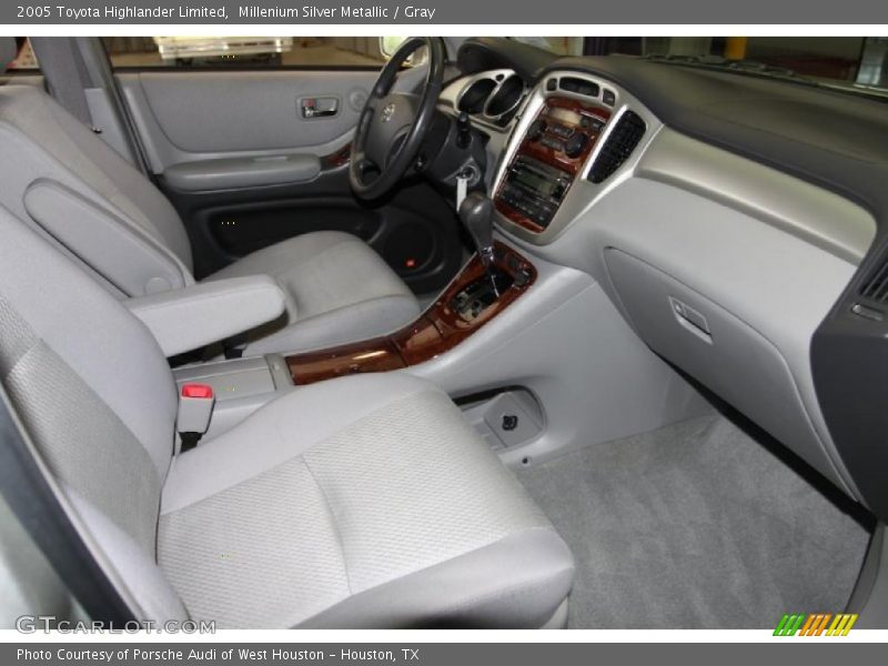 Millenium Silver Metallic / Gray 2005 Toyota Highlander Limited