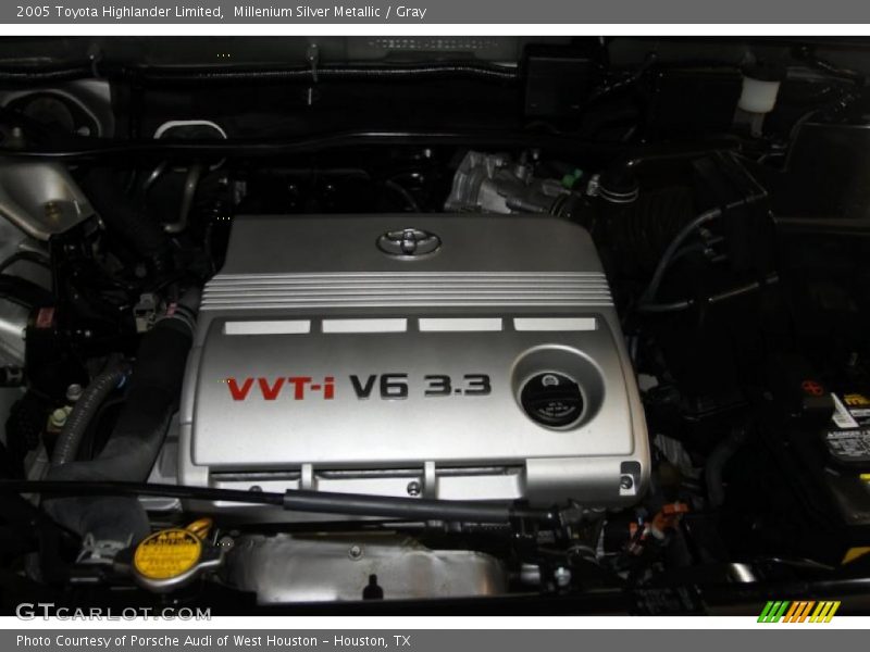 Millenium Silver Metallic / Gray 2005 Toyota Highlander Limited