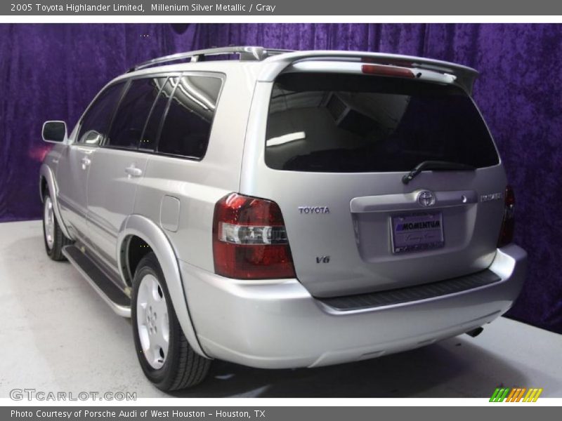 Millenium Silver Metallic / Gray 2005 Toyota Highlander Limited
