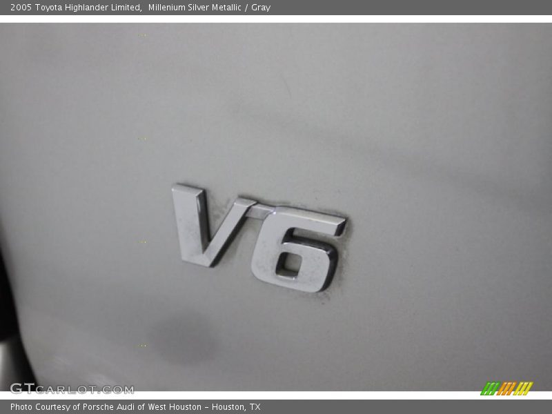 Millenium Silver Metallic / Gray 2005 Toyota Highlander Limited