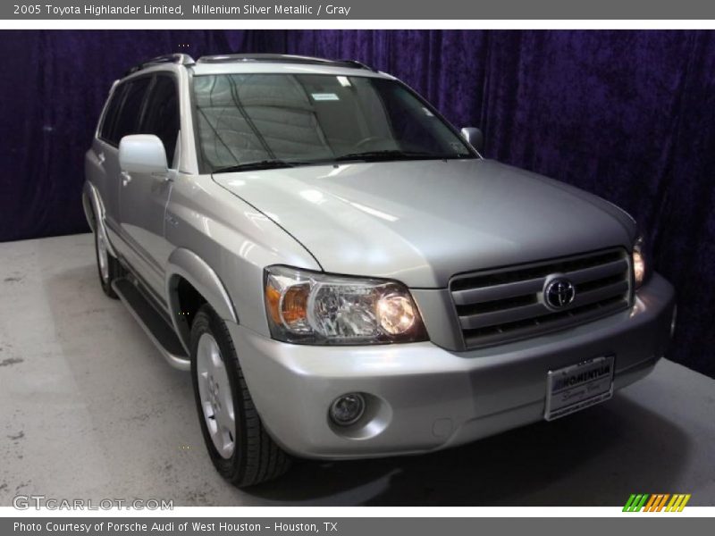 Millenium Silver Metallic / Gray 2005 Toyota Highlander Limited