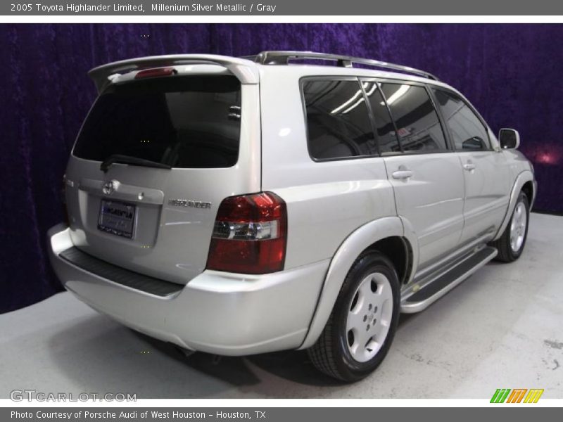 Millenium Silver Metallic / Gray 2005 Toyota Highlander Limited