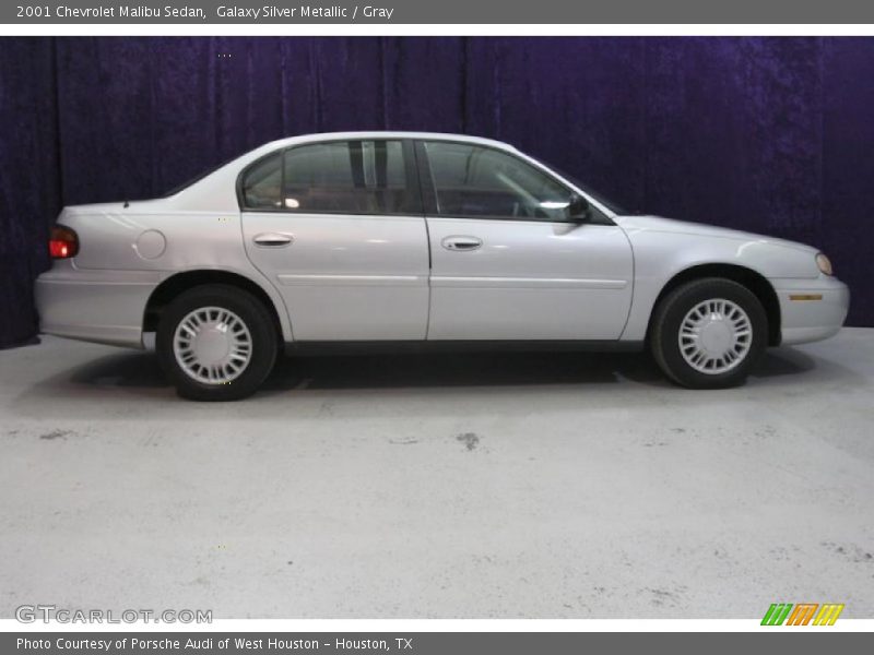 Galaxy Silver Metallic / Gray 2001 Chevrolet Malibu Sedan