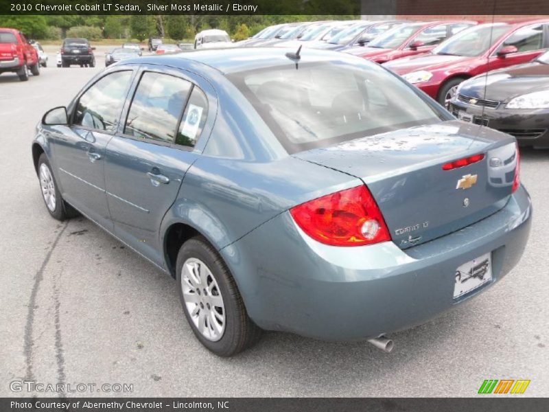 Silver Moss Metallic / Ebony 2010 Chevrolet Cobalt LT Sedan