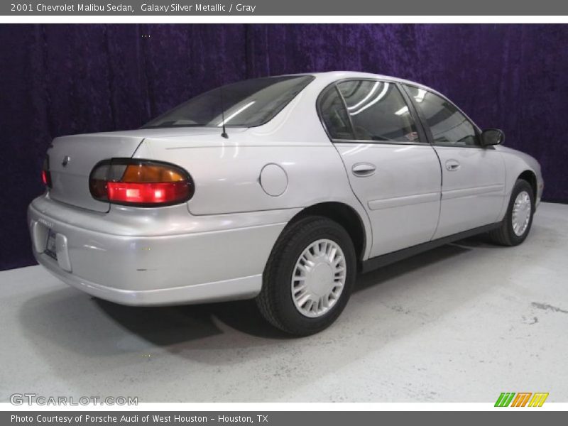 Galaxy Silver Metallic / Gray 2001 Chevrolet Malibu Sedan