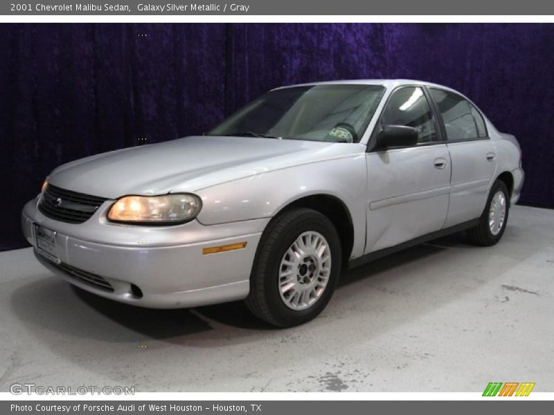 Galaxy Silver Metallic / Gray 2001 Chevrolet Malibu Sedan