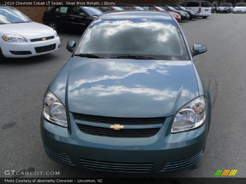 Silver Moss Metallic / Ebony 2010 Chevrolet Cobalt LT Sedan