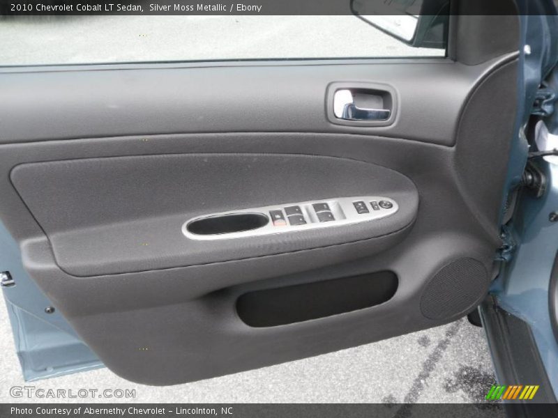 Silver Moss Metallic / Ebony 2010 Chevrolet Cobalt LT Sedan