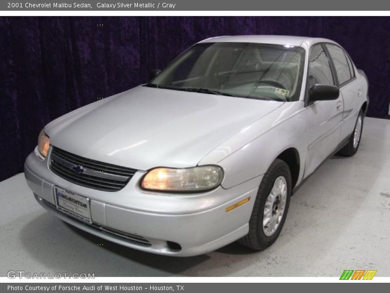 Galaxy Silver Metallic / Gray 2001 Chevrolet Malibu Sedan