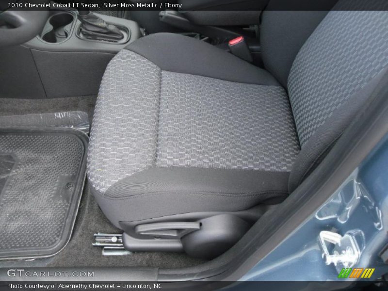 Silver Moss Metallic / Ebony 2010 Chevrolet Cobalt LT Sedan