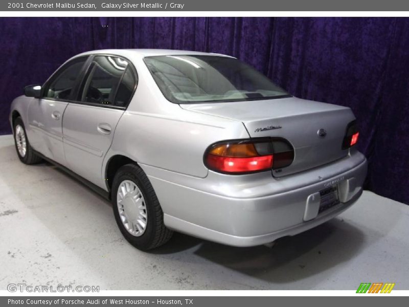 Galaxy Silver Metallic / Gray 2001 Chevrolet Malibu Sedan