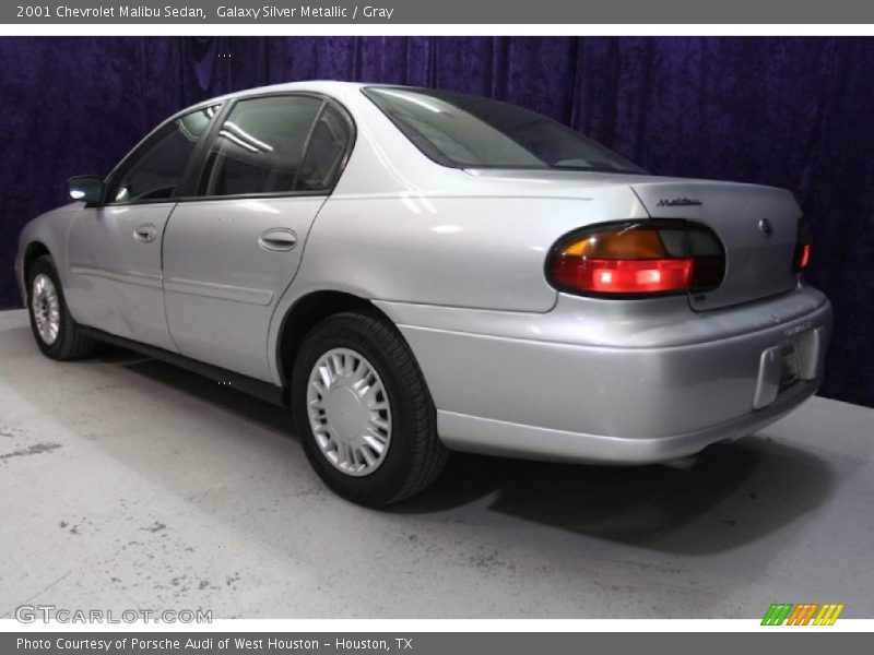 Galaxy Silver Metallic / Gray 2001 Chevrolet Malibu Sedan