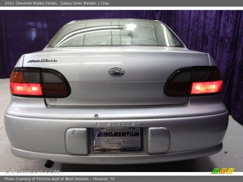 Galaxy Silver Metallic / Gray 2001 Chevrolet Malibu Sedan