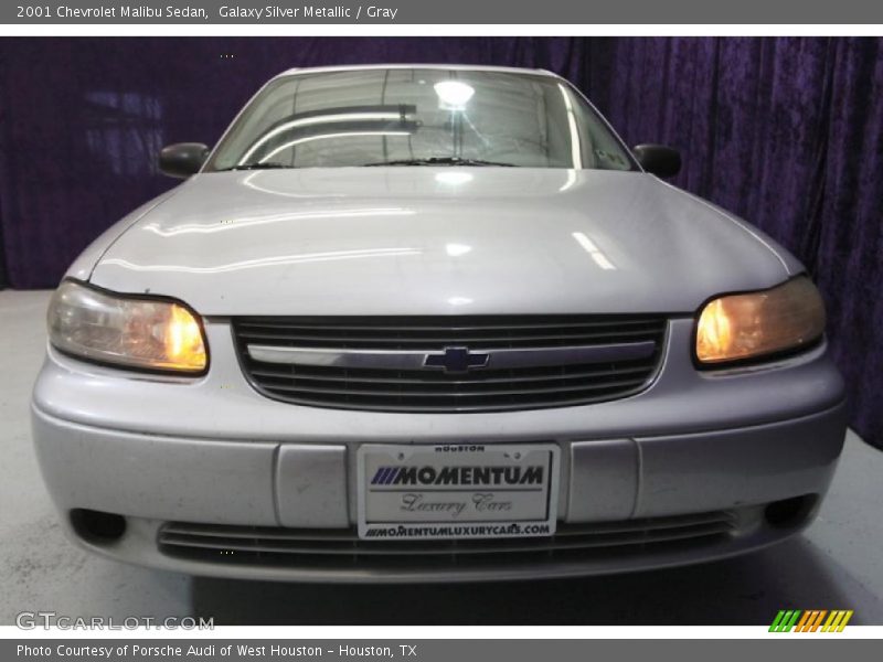 Galaxy Silver Metallic / Gray 2001 Chevrolet Malibu Sedan