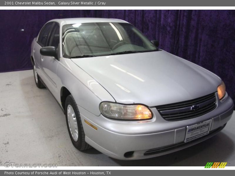 Galaxy Silver Metallic / Gray 2001 Chevrolet Malibu Sedan
