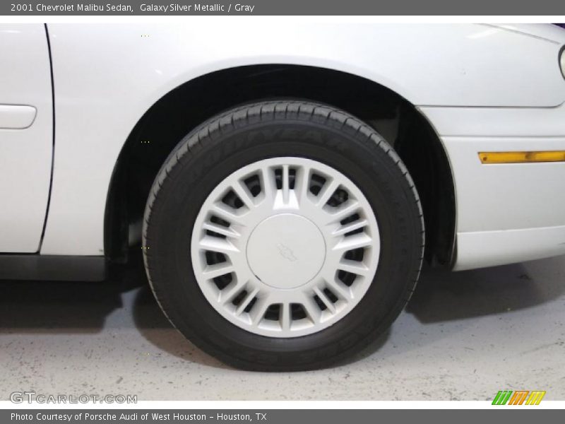 Galaxy Silver Metallic / Gray 2001 Chevrolet Malibu Sedan