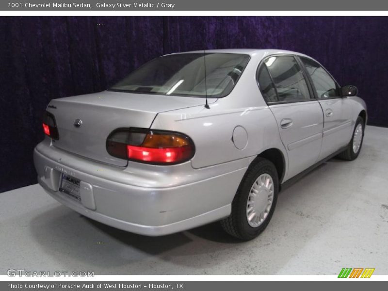 Galaxy Silver Metallic / Gray 2001 Chevrolet Malibu Sedan