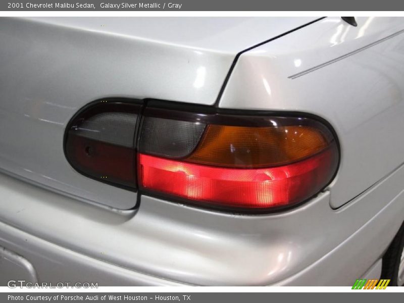 Galaxy Silver Metallic / Gray 2001 Chevrolet Malibu Sedan