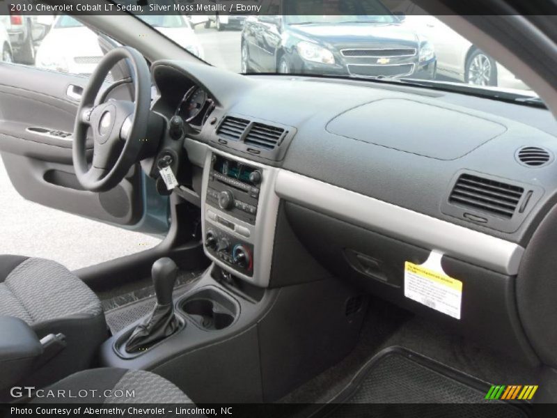 Silver Moss Metallic / Ebony 2010 Chevrolet Cobalt LT Sedan