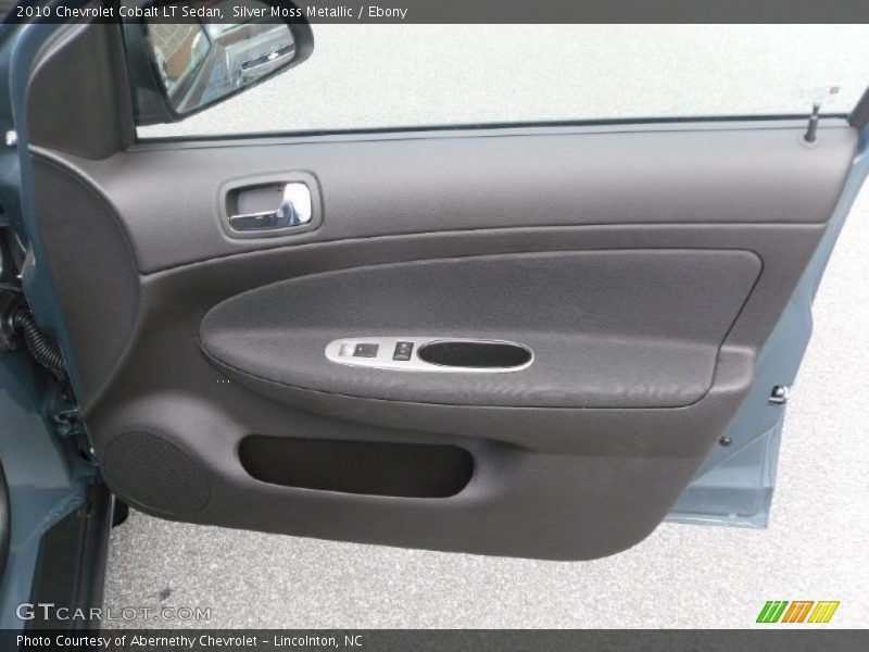Silver Moss Metallic / Ebony 2010 Chevrolet Cobalt LT Sedan