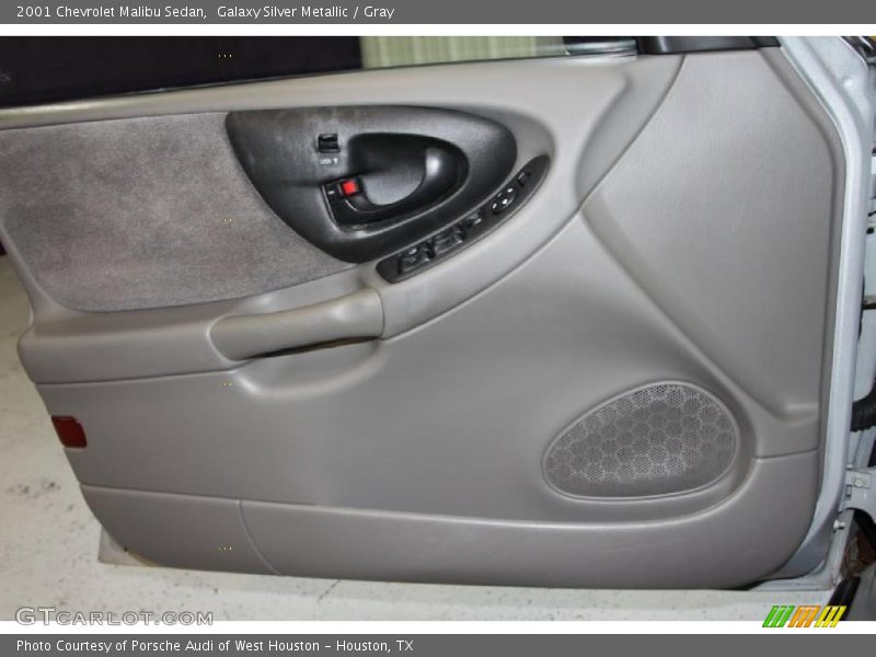Galaxy Silver Metallic / Gray 2001 Chevrolet Malibu Sedan