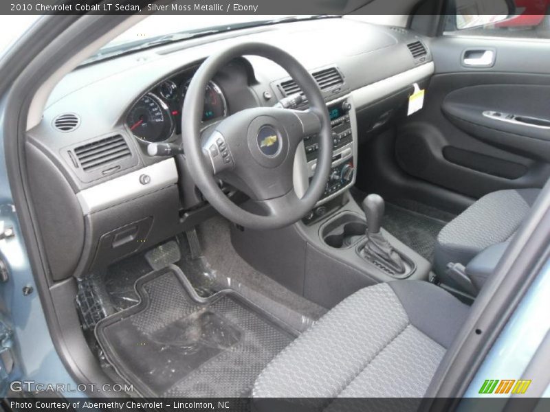 Silver Moss Metallic / Ebony 2010 Chevrolet Cobalt LT Sedan