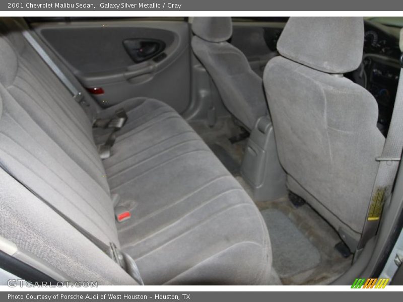 Galaxy Silver Metallic / Gray 2001 Chevrolet Malibu Sedan