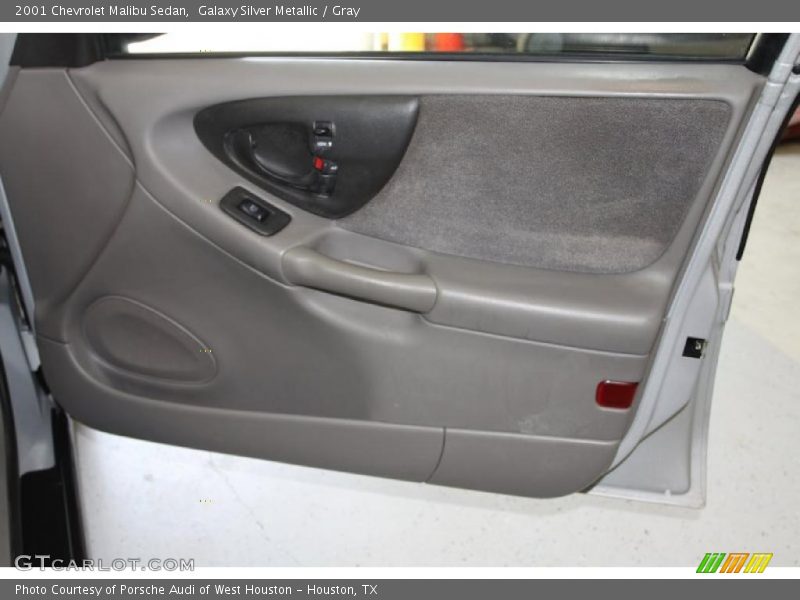 Galaxy Silver Metallic / Gray 2001 Chevrolet Malibu Sedan