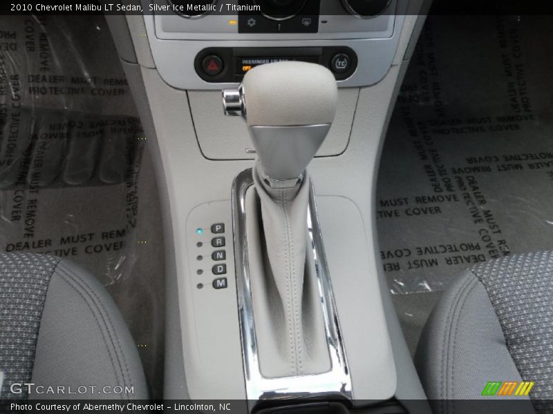 Silver Ice Metallic / Titanium 2010 Chevrolet Malibu LT Sedan