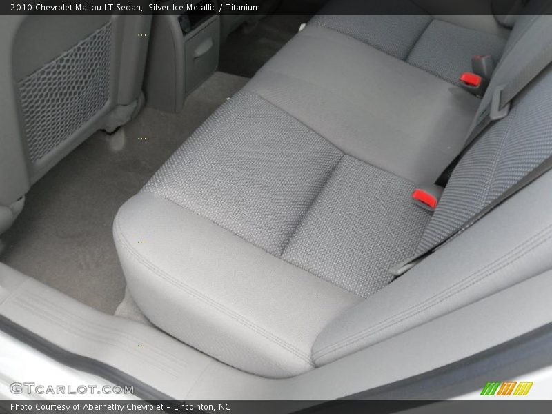 Silver Ice Metallic / Titanium 2010 Chevrolet Malibu LT Sedan