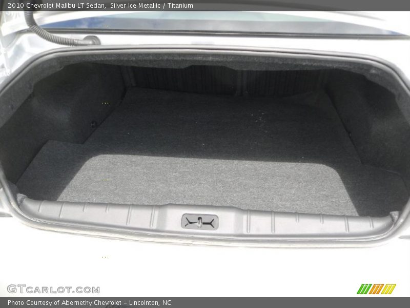 Silver Ice Metallic / Titanium 2010 Chevrolet Malibu LT Sedan