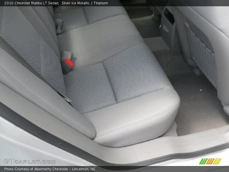 Silver Ice Metallic / Titanium 2010 Chevrolet Malibu LT Sedan