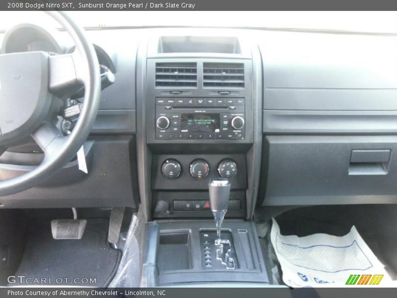Sunburst Orange Pearl / Dark Slate Gray 2008 Dodge Nitro SXT