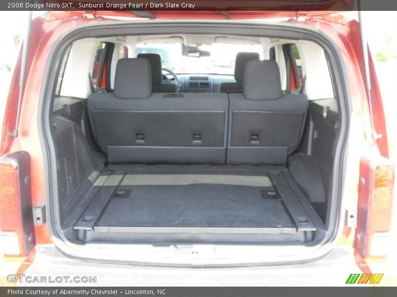 Sunburst Orange Pearl / Dark Slate Gray 2008 Dodge Nitro SXT