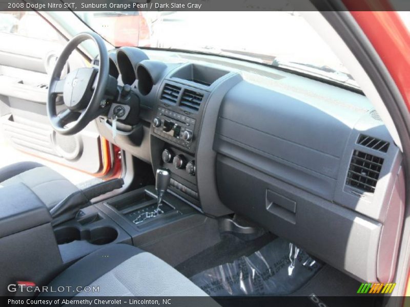 Sunburst Orange Pearl / Dark Slate Gray 2008 Dodge Nitro SXT