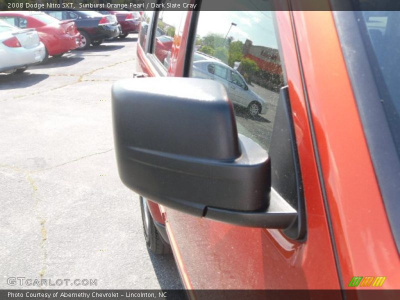 Sunburst Orange Pearl / Dark Slate Gray 2008 Dodge Nitro SXT
