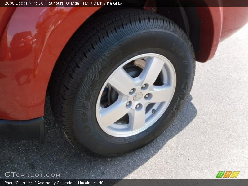 Sunburst Orange Pearl / Dark Slate Gray 2008 Dodge Nitro SXT