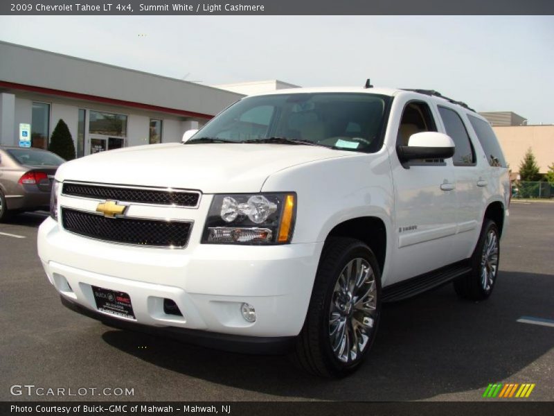 Summit White / Light Cashmere 2009 Chevrolet Tahoe LT 4x4