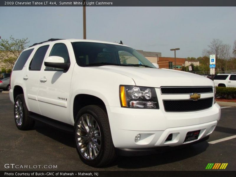 Summit White / Light Cashmere 2009 Chevrolet Tahoe LT 4x4
