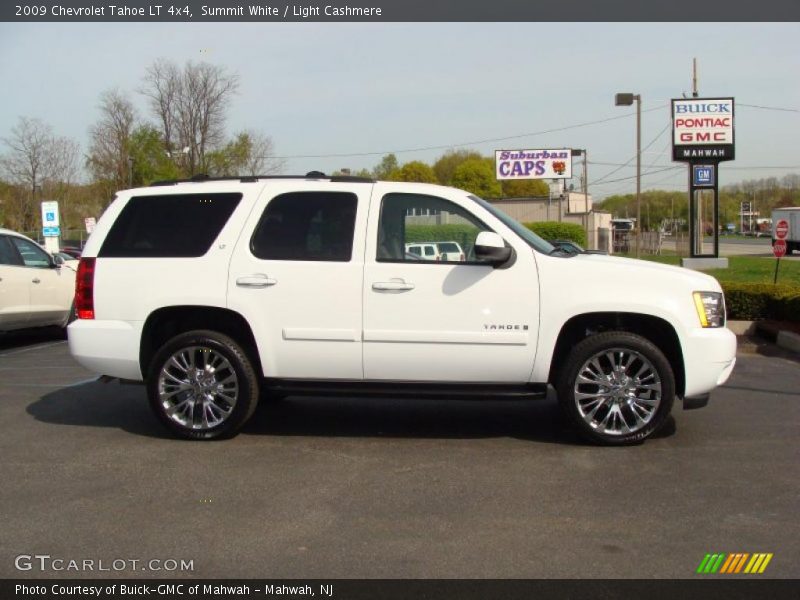 Summit White / Light Cashmere 2009 Chevrolet Tahoe LT 4x4