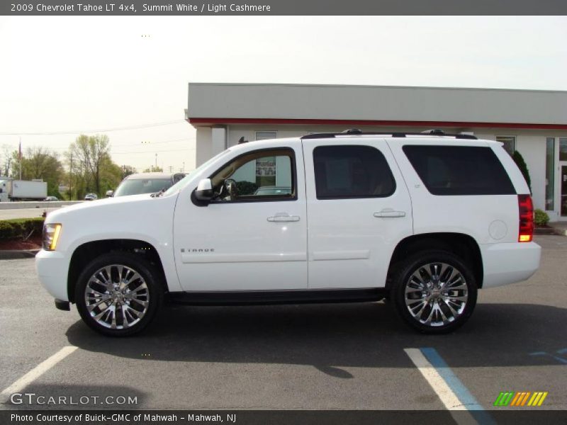 Summit White / Light Cashmere 2009 Chevrolet Tahoe LT 4x4