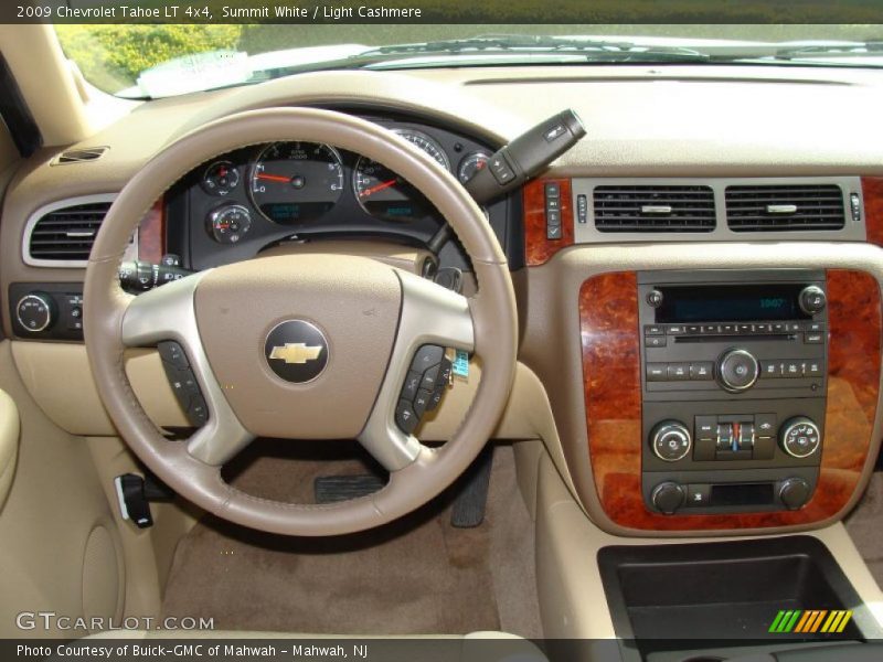 Summit White / Light Cashmere 2009 Chevrolet Tahoe LT 4x4