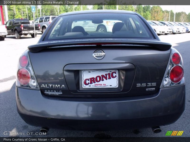 Smoke Metallic / Charcoal 2006 Nissan Altima 3.5 SE